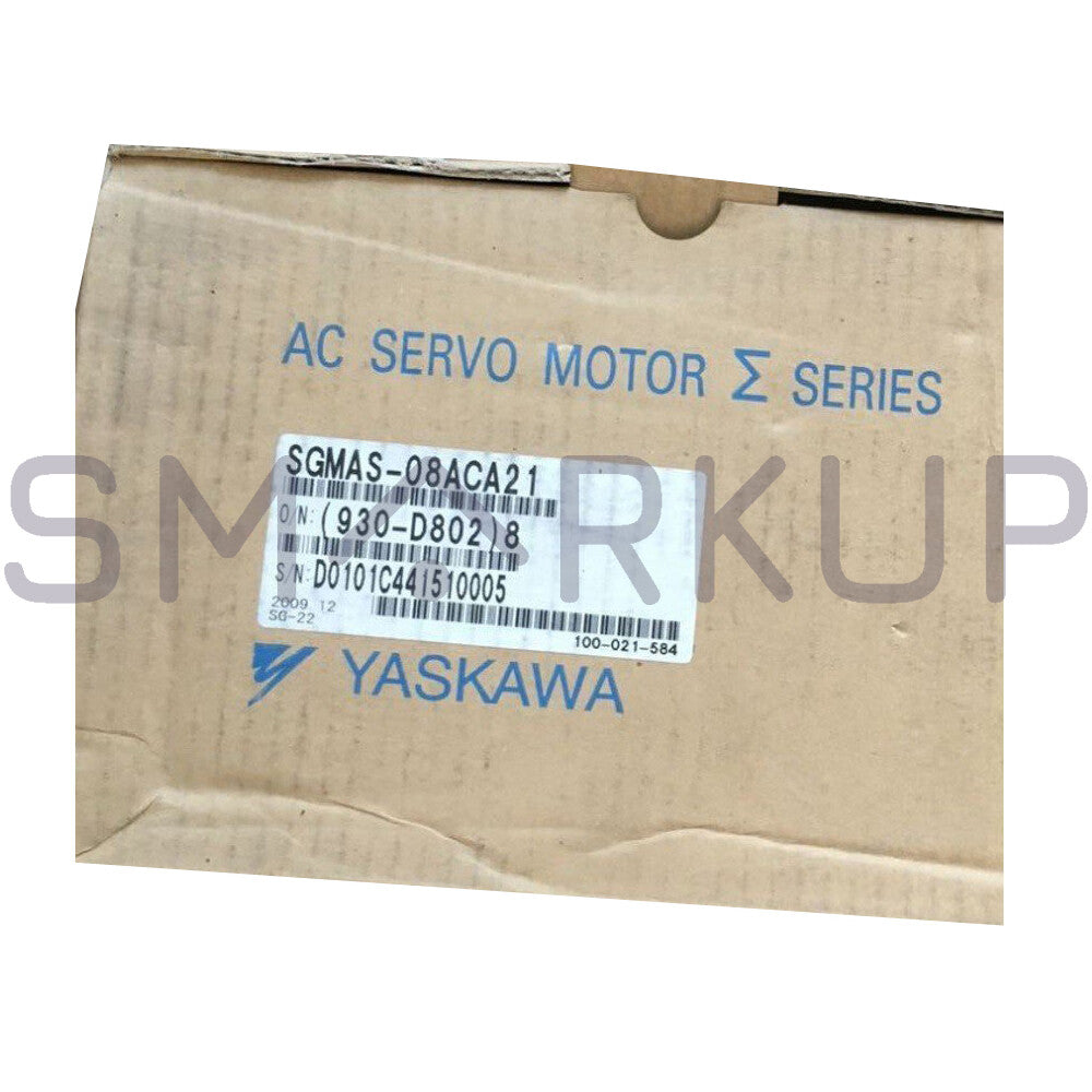 new In Box YASKAWA SGMAS-08ACA21 Servo Motor