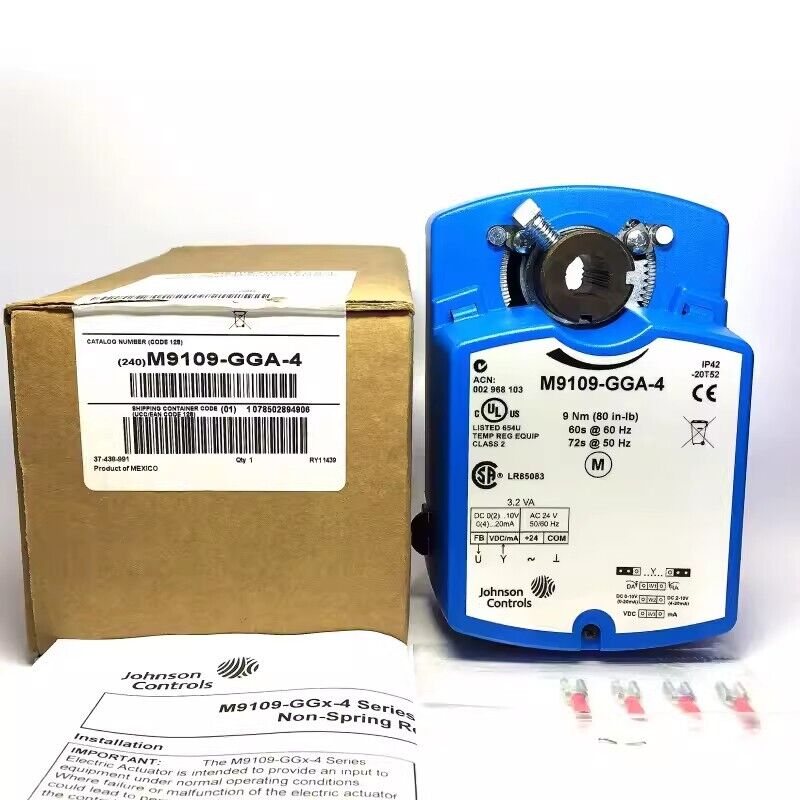 new Johnson M9109-GGA-4 Electric Air Valve Actuator