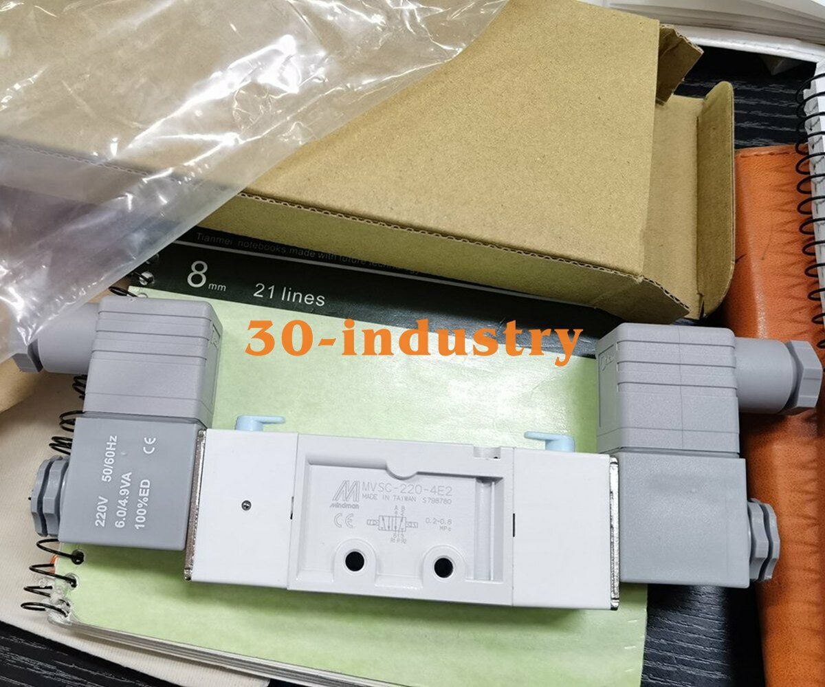 new 1Pcs For Mindman solenoid valve MVSC-220-4E2 AC220V - MINDMAN