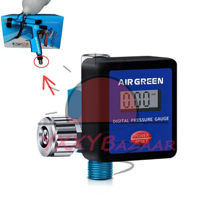Electronic Pressure Regulator LCD Digital Display for Devilbiss HVLP Spray gun ~