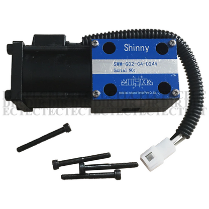 new  Shinny SWM-G02-C4-D12V Solenoid Valve