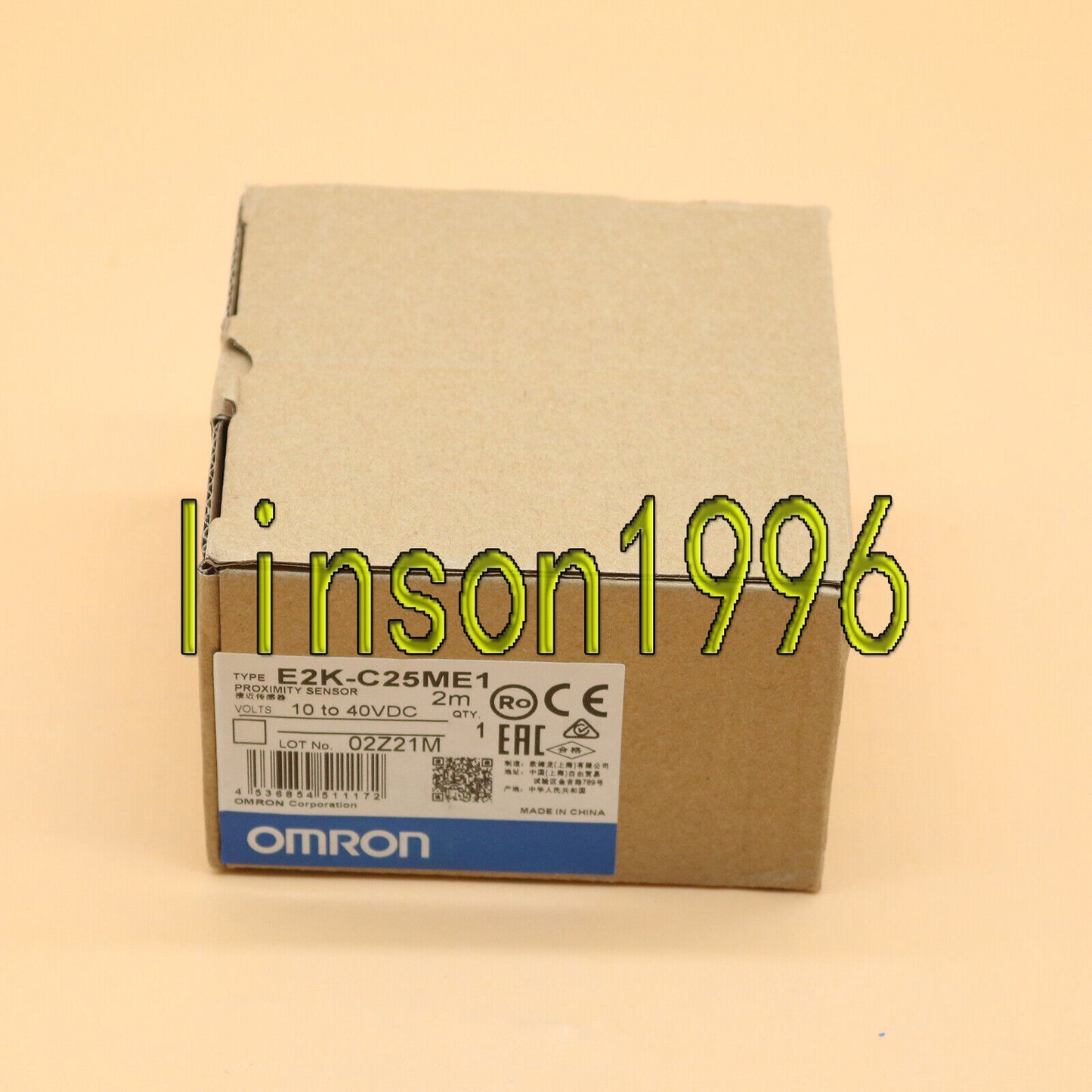 Omron E2K-C25ME1 Capacitive Proximity Switch Sensor Detecto - OMRON