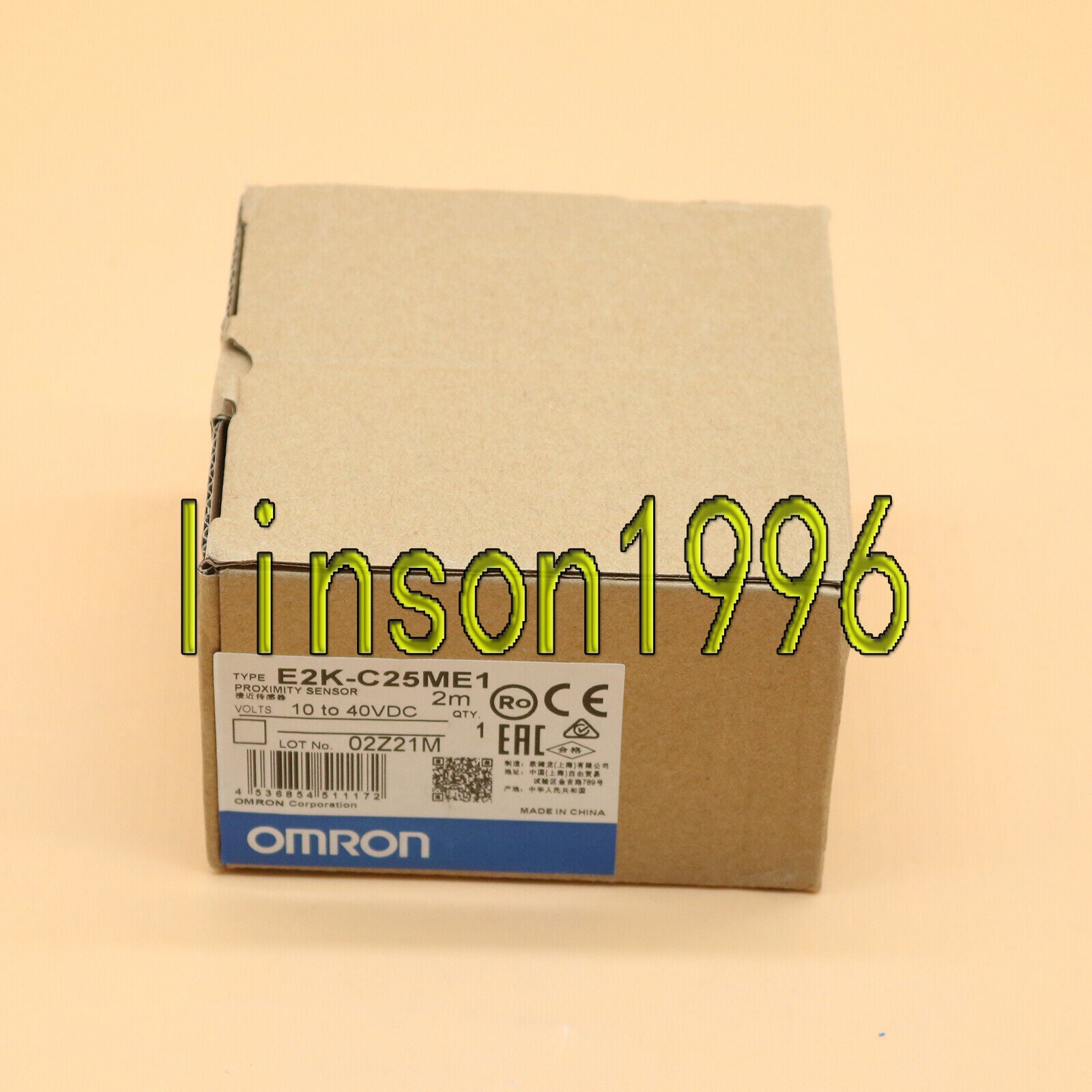 Omron E2K-C25ME1 Capacitive Proximity Switch Sensor Detecto - OMRON