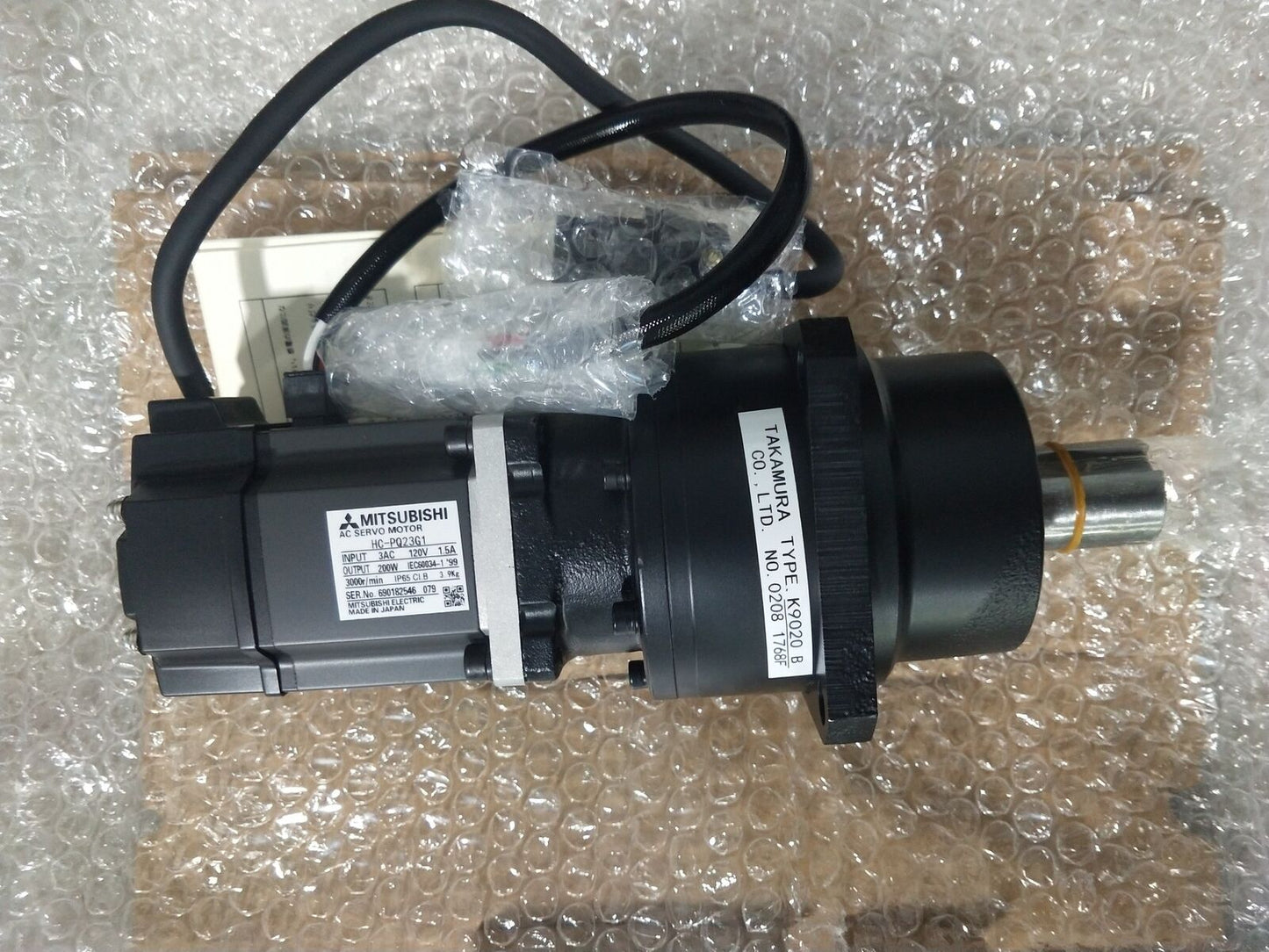 1PC Mitsubishi Servo Motor HC-PQ23G1 - MITSUBISHI
