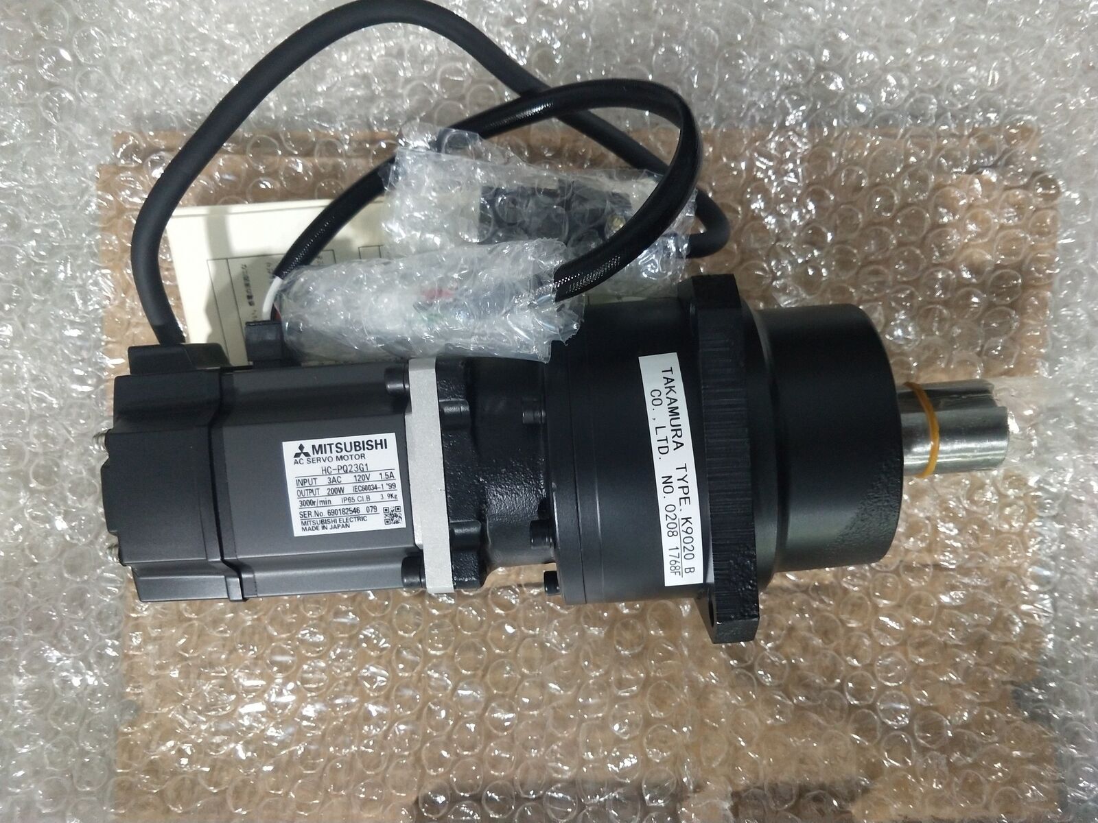 1PC Mitsubishi Servo Motor HC-PQ23G1 - MITSUBISHI