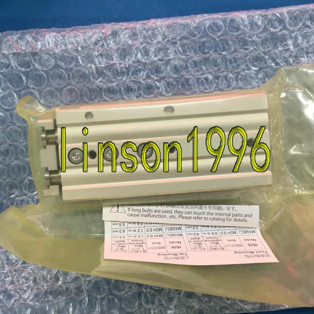 new One SMC MXQ12L- 50 Pneumatic slide cylinder SHIP - SMC