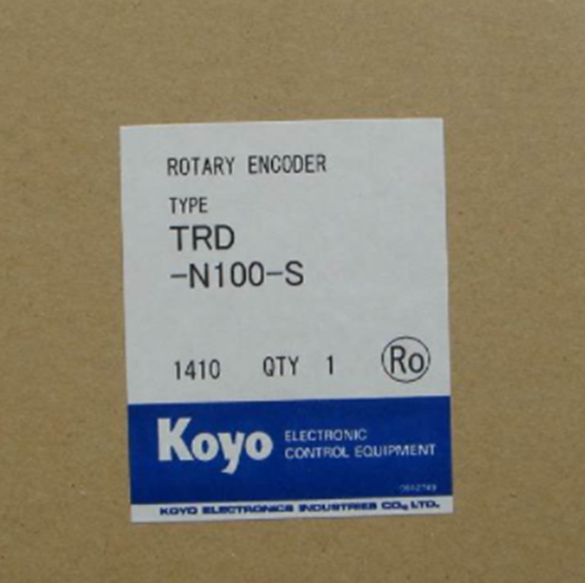 KOYO TRD-N100-S Incremental Rotary Encoder KOYO