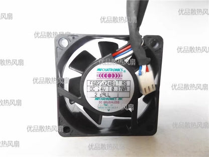 1pcs  MECHATRONICS F6025X24B1-RS 6025 24v 0.17A Inverter cooling fan