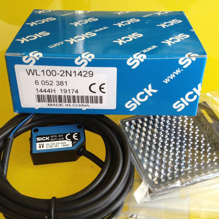 ONE SICK WL100-2N1429 Photoelectric Sensors in box SPOT STOCKS - ONE SICK