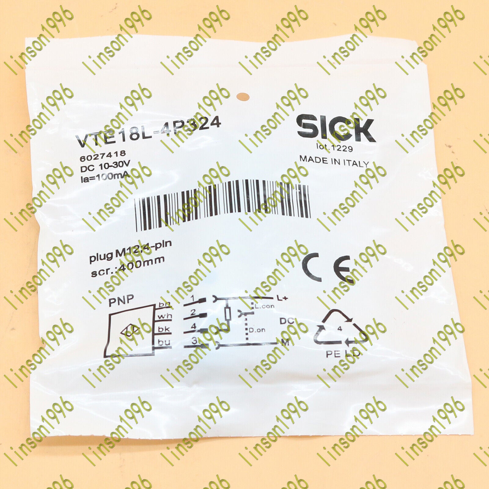 VTE18L-4P324 Photoelectric Switch Fast - SICK