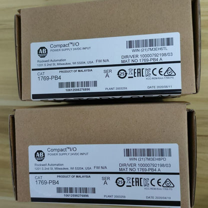 Allen-Bradley 1769-PB4 CompactLogix Power Supply, Factory Sealed - ALLEN-BRADLEY