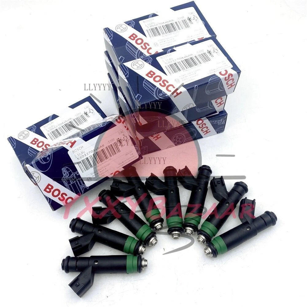 8PC Fuel Injectors 53032704AB For Bosch 04-07 Dodge Dakota Ram 1500 Durango 4.7L