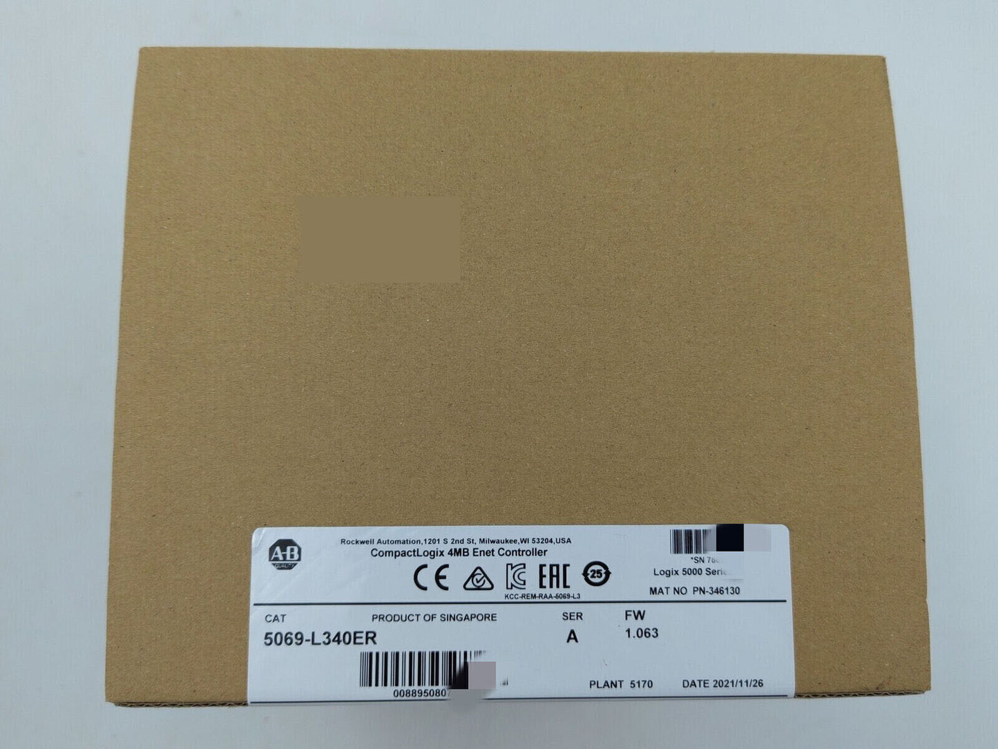 Allen Bradley 5069L340ER US - ALLEN BRADLEY