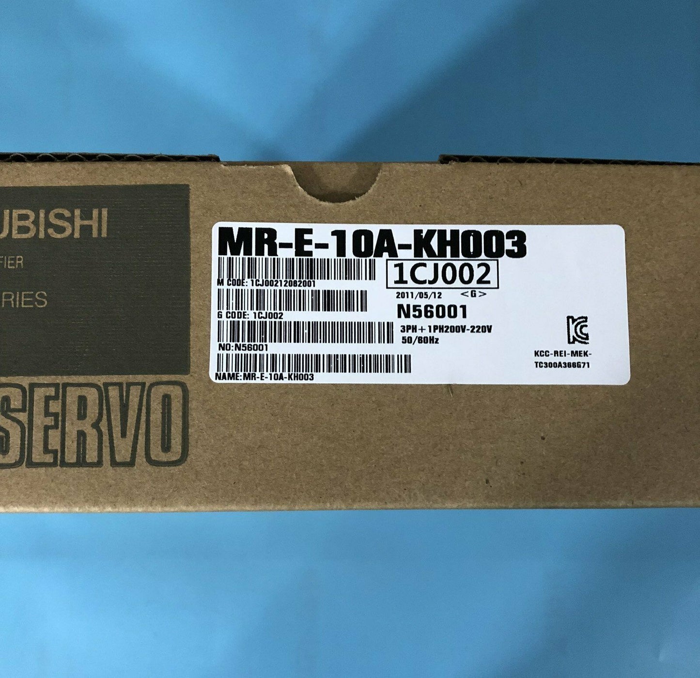 Mitsubishi MR-E-10A-KH003 AC Servo Amplifier - MITSUBISHI