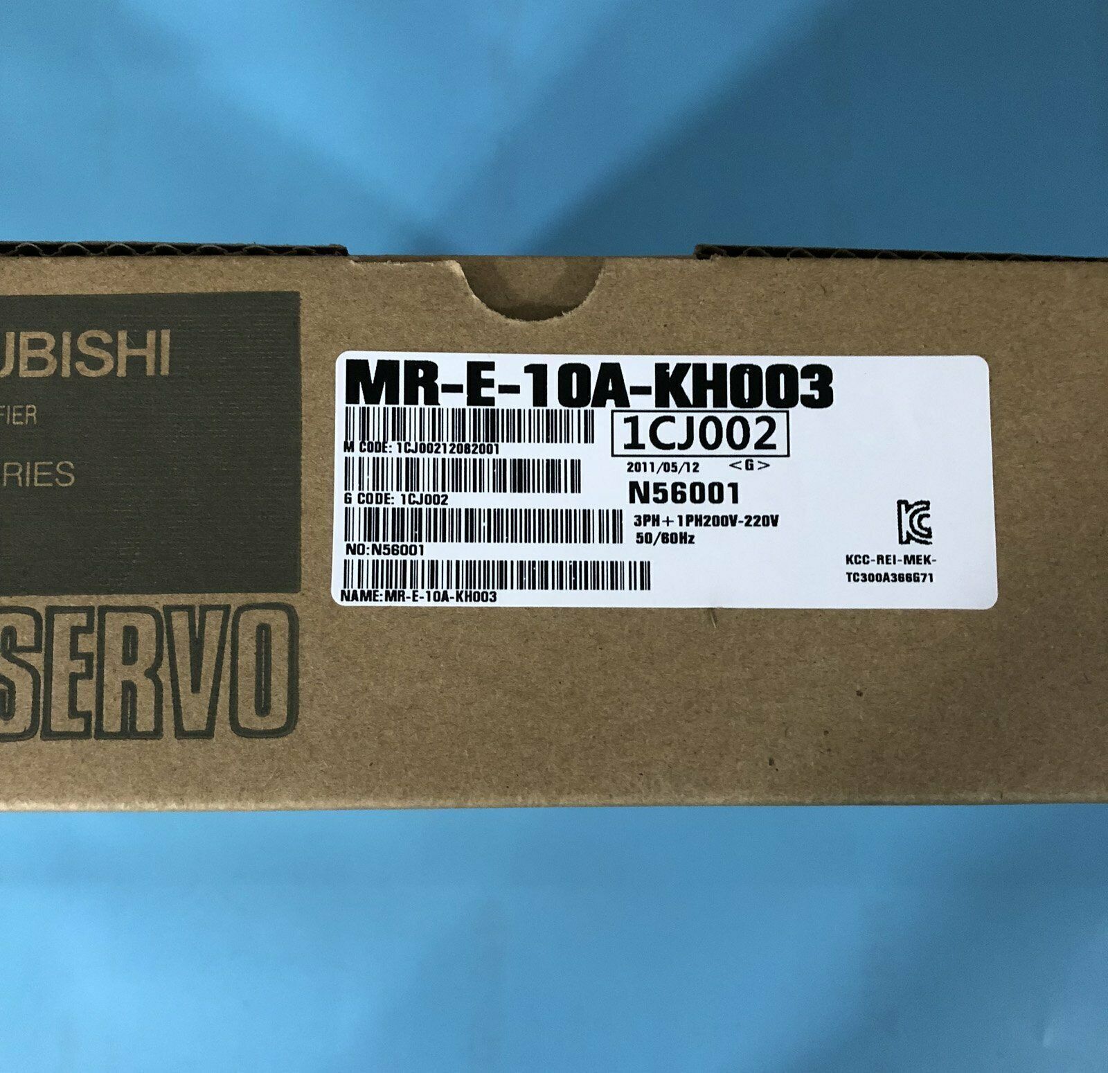 Mitsubishi MR-E-10A-KH003 AC Servo Amplifier - MITSUBISHI