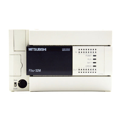 Mitsubishi FX3U-32MT/ES A programmable logic controller with 32-bit CPU and 16 I/O channels for industrial automation and control systems - MITSUBISHI
