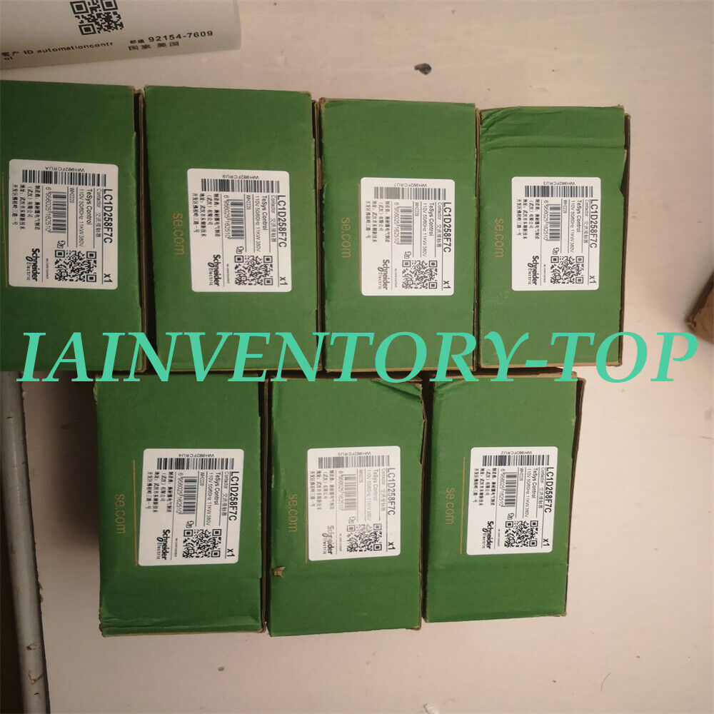 New SCHNEIDER LC1D258F7C Contactor Relay AC110V - Fast Ship - SCHNEIDER