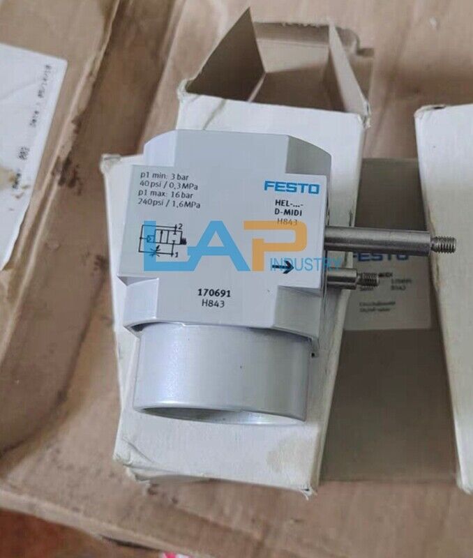 FESTO HEl-D-MIDI 170691 Solenoid Valve - 1PCS NEW - FESTO