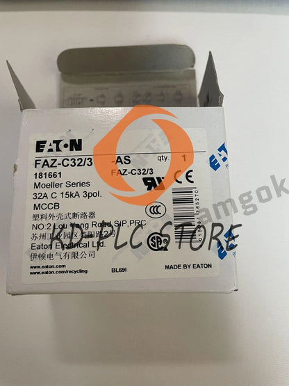 1PCS EATON MOELLER FAZ-C32/3