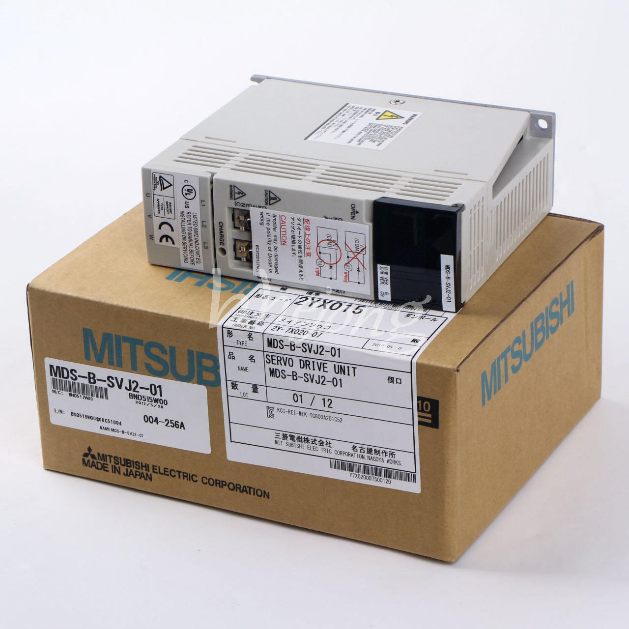 Mitsubishi Servo Drive MDS-B-SVJ2-01 - MITSUBISHI