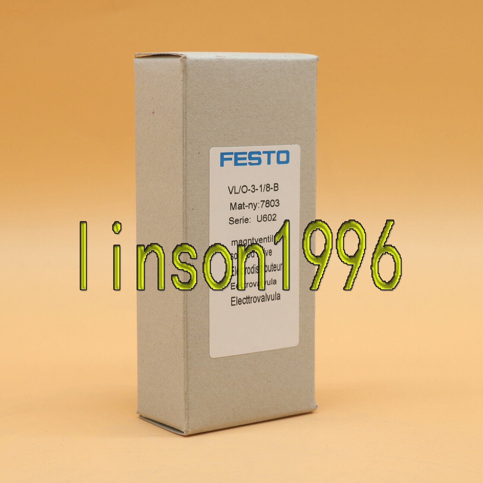 new ONE  FESTO solenoid valve VL/0-3-1/8-B 7803 FESTO