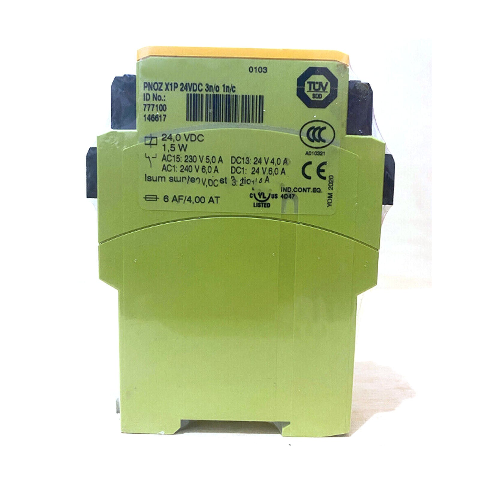 new 1PC PILZ PNOZ X1P 24VDC safety relay 777100 PILZ