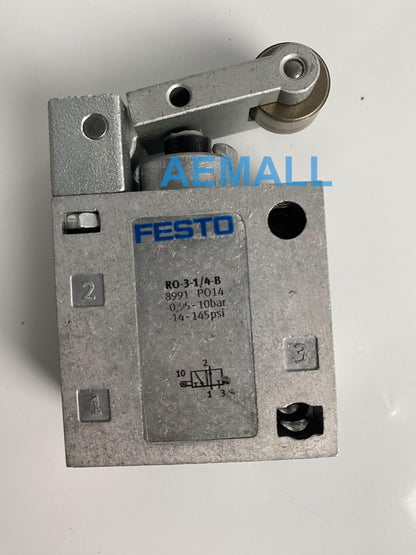 1pcs Festo RO-3-1/4-B 8991 Roller Lever Valve