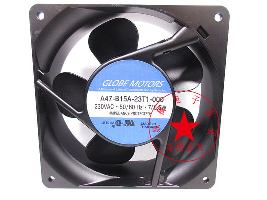 GLOBE MOTORS A47-B15A-23T1-000 230V 7 6.5W 12038 cooling fan