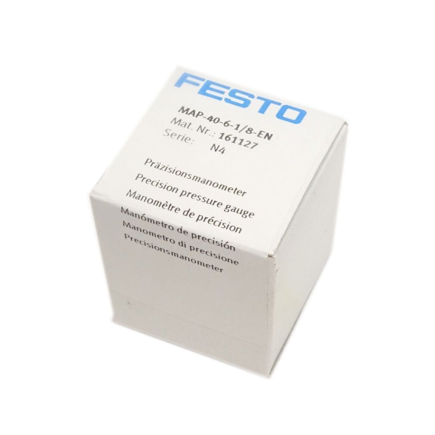 new festo pressure gauge MAP-40-6-1/8-EN 161127 in box - FESTO