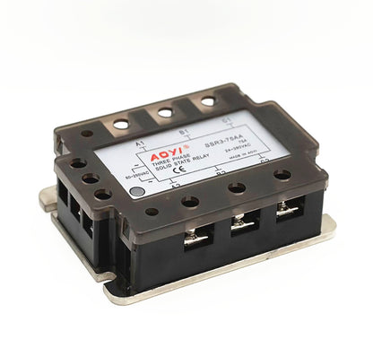 new Three-phase solid state relay SSR3-AA 10A 25A 40A 90A AC-AC 80-250V/24-380V AC