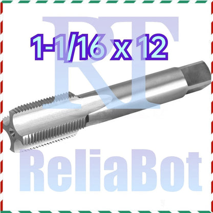 1 1/16"-12 1PCS UN Thread Tap Right Hand, HSS 1-1/16 x 12 Straight Fluted Tap ##