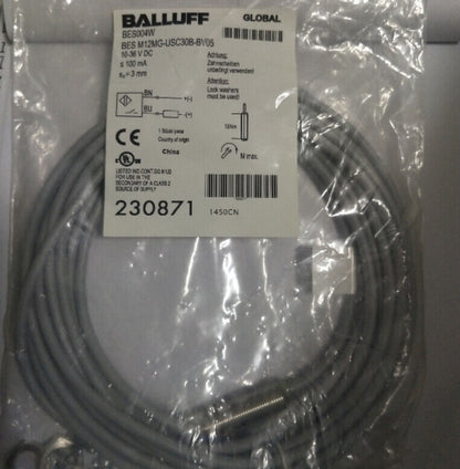 new 1PC Balluff Proximity sensor M12MG-USC30B-BV05 - BALLUFF