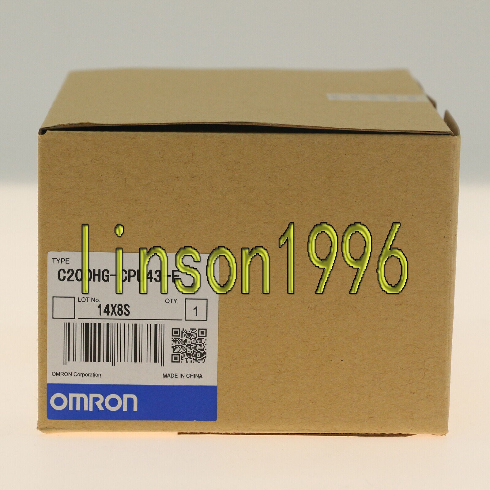 Omron C200HG-CPU43 programmable controller unit 1 year - OMRON