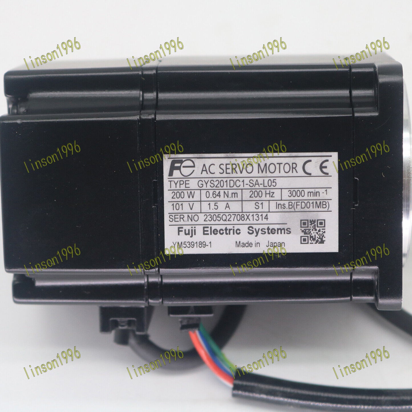 Model GYS201DC1-SA-L05 SERVING Motor One Year - FUJI ELECTRIC