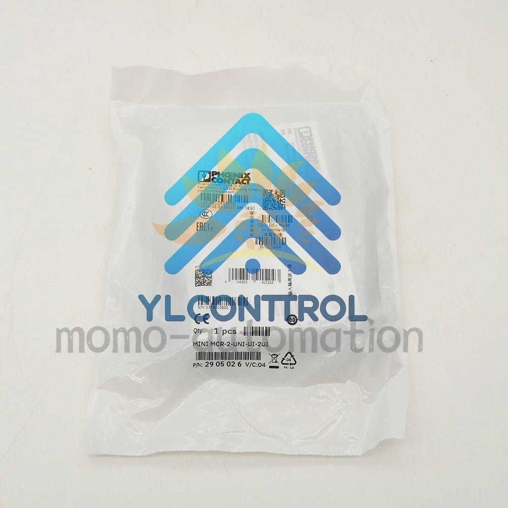 1PC Phoenix MCR-2-UNI-UI-2UI Contact Signal Duplicator 0-24mA 0-12V 2905026