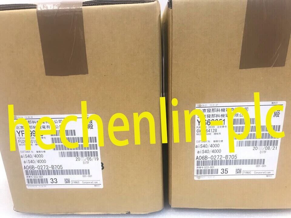 new A06B-0272-B705 Servo Motor A06B0272B705 in Box Fast - PLC INDUSTRY