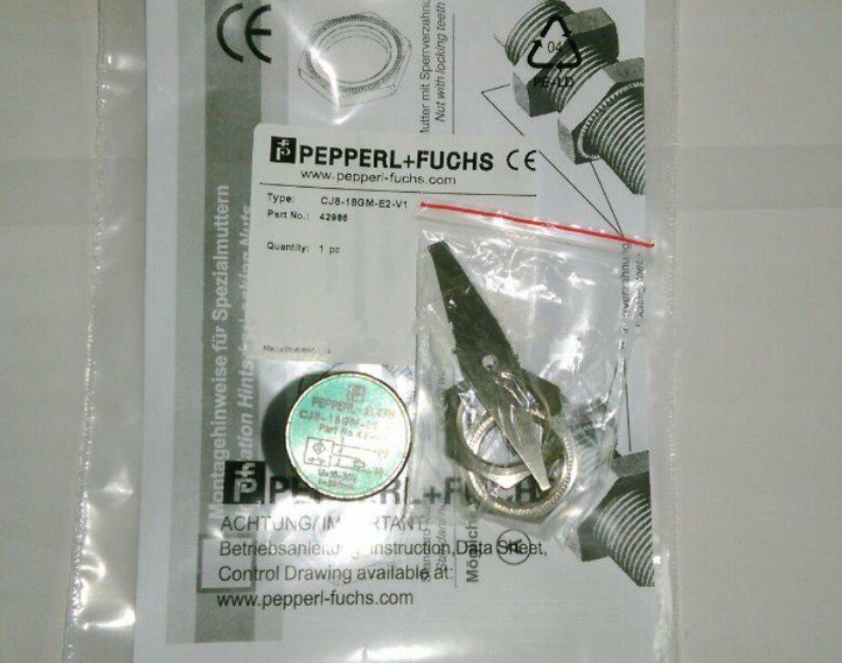 FOR PEPPERL+FUCHS PROXIMITY SENSOR CJ8-18GM-E2-V1 - PEPPERL+FUCHS