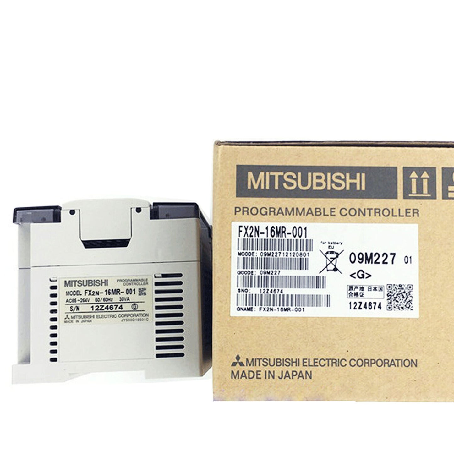 MITSUBISHI FX2N16MR001 - Programmable Controller FX2N-16MR-001 - MITSUBISHI FX2N16MR001 PLC - MITSUBISHI
