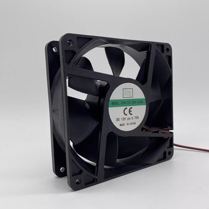 1PCS CHA12012BH-A38B 12038 DC12V 0.70A 12CM Cooling Fan