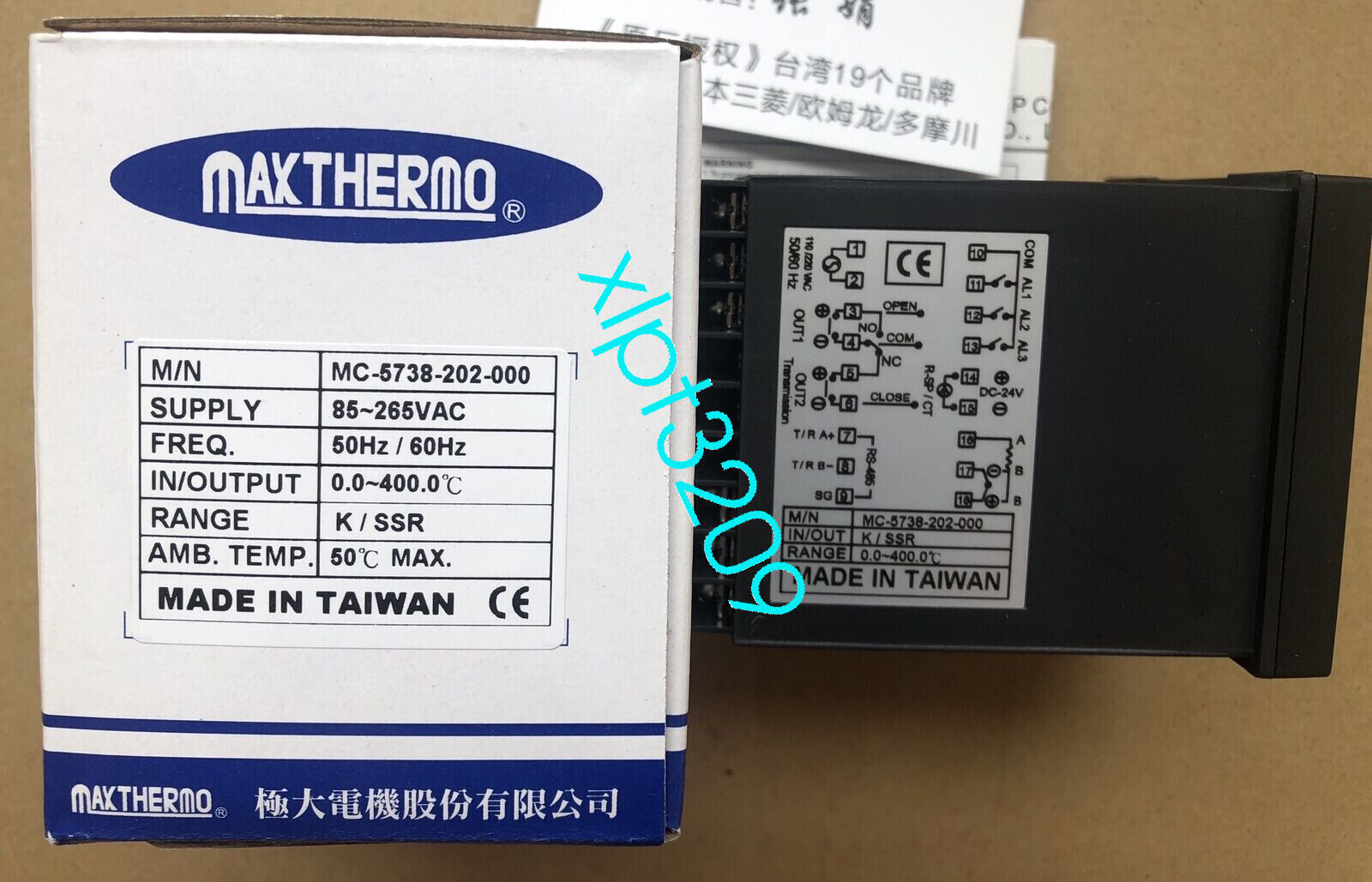 new MC-5738-202-000 Maxthermo temperature control or - MAXTHERMO