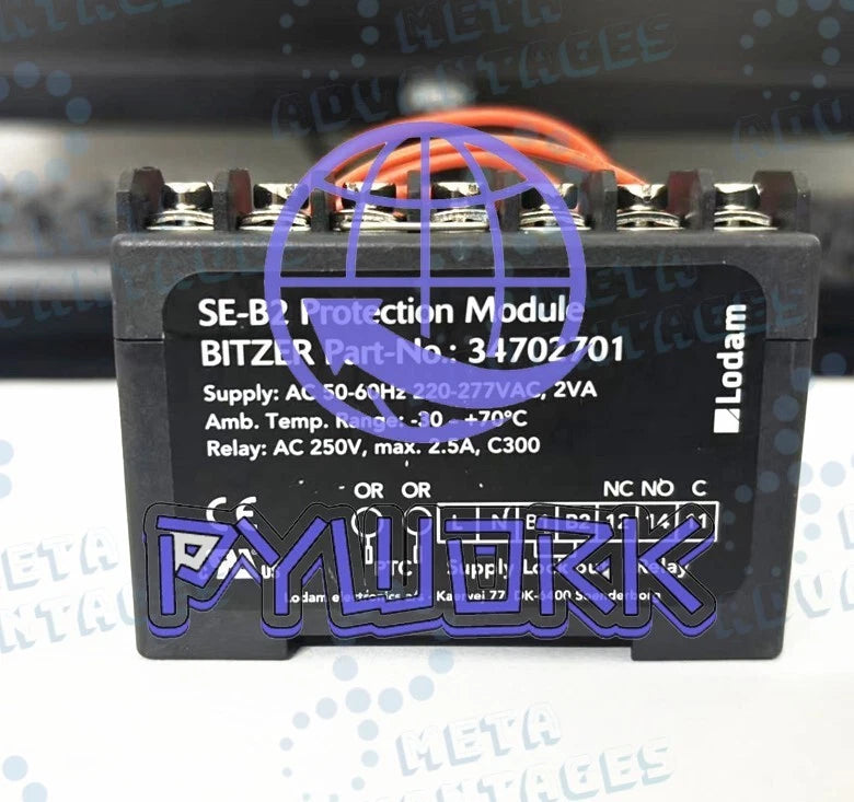 1Pcs BITZER compressor protection module Lodam SE-B2 34702701~