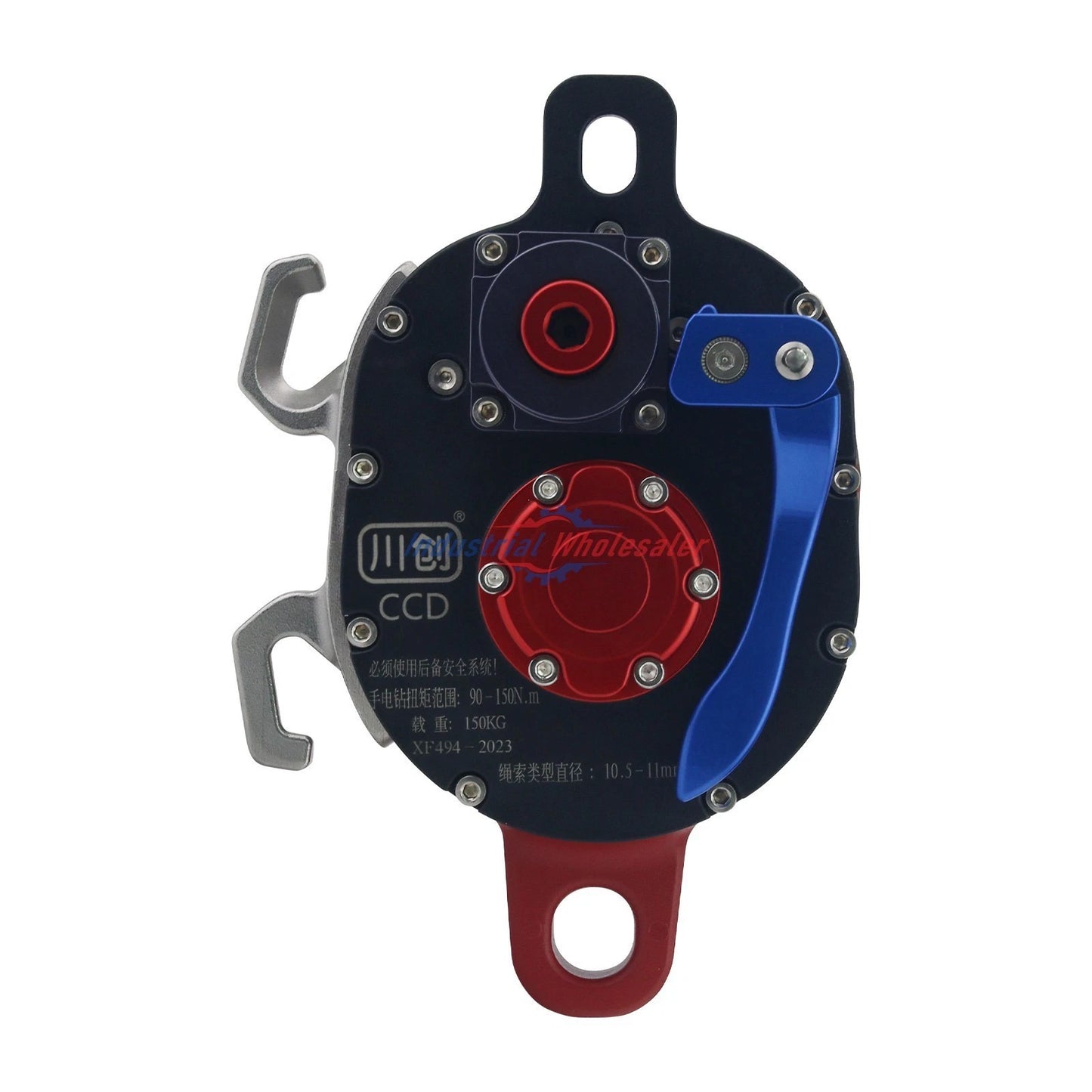 Electric Descender 10.5-11mm Rope Climbing Lift Retarder Support 90-150NM Drill