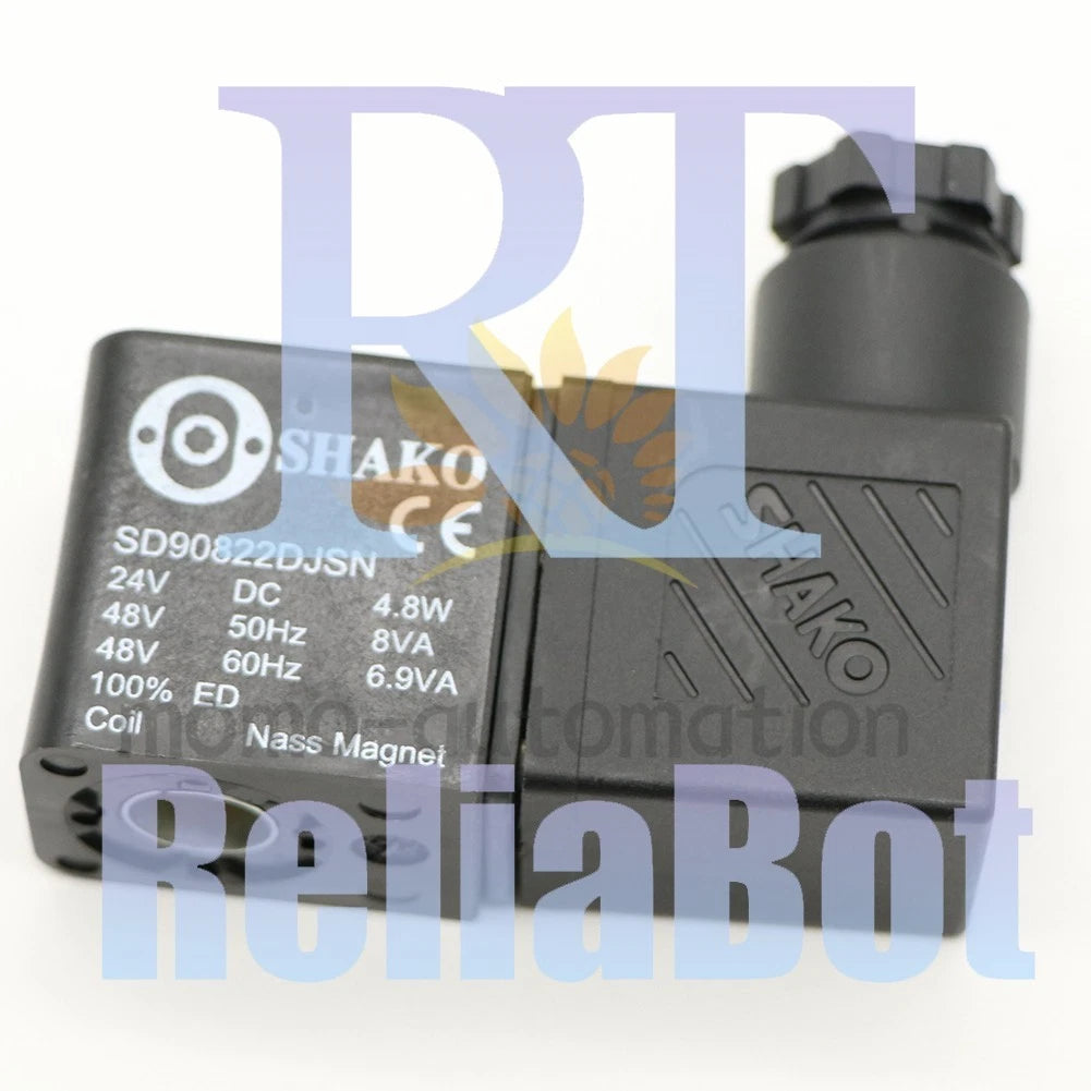 1PCS For SHAKO Solenoid Valve Coil SD90822DJSN DC24V