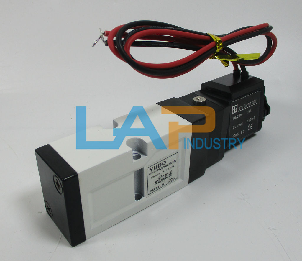 new 1PCS  FOR YUDO PKSOMABD300 Pneumatic hot channel flow solenoid valve DC24V