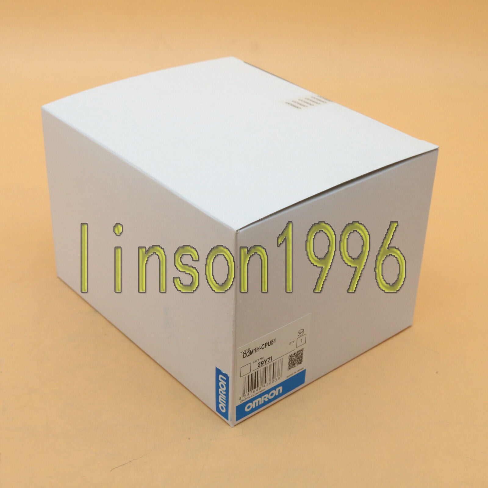 Omron PLC CPU Unit CQM1H-CPU51 CQM1HCPU51 IN BOX 1 year - OMRON
