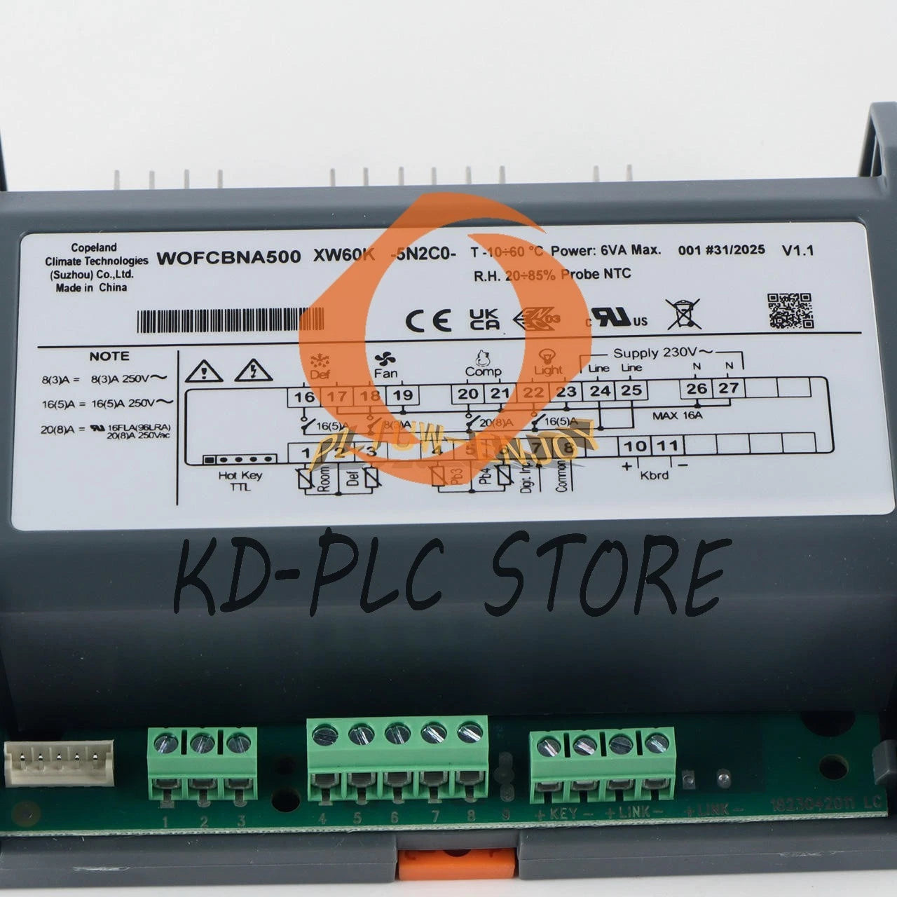 ONE DIXELL XW60K-5N2C0 Temperature Controller