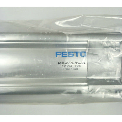 FESTO Standard Cylinder DSBC-63-500-PPVA-N3 - FESTO