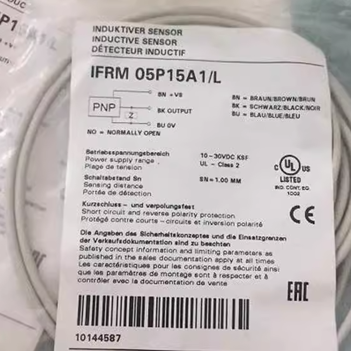 BAUMER IFRM05P15A1 Proximity Switch – Smart Proximity Switch for Home Automation - BAUMER