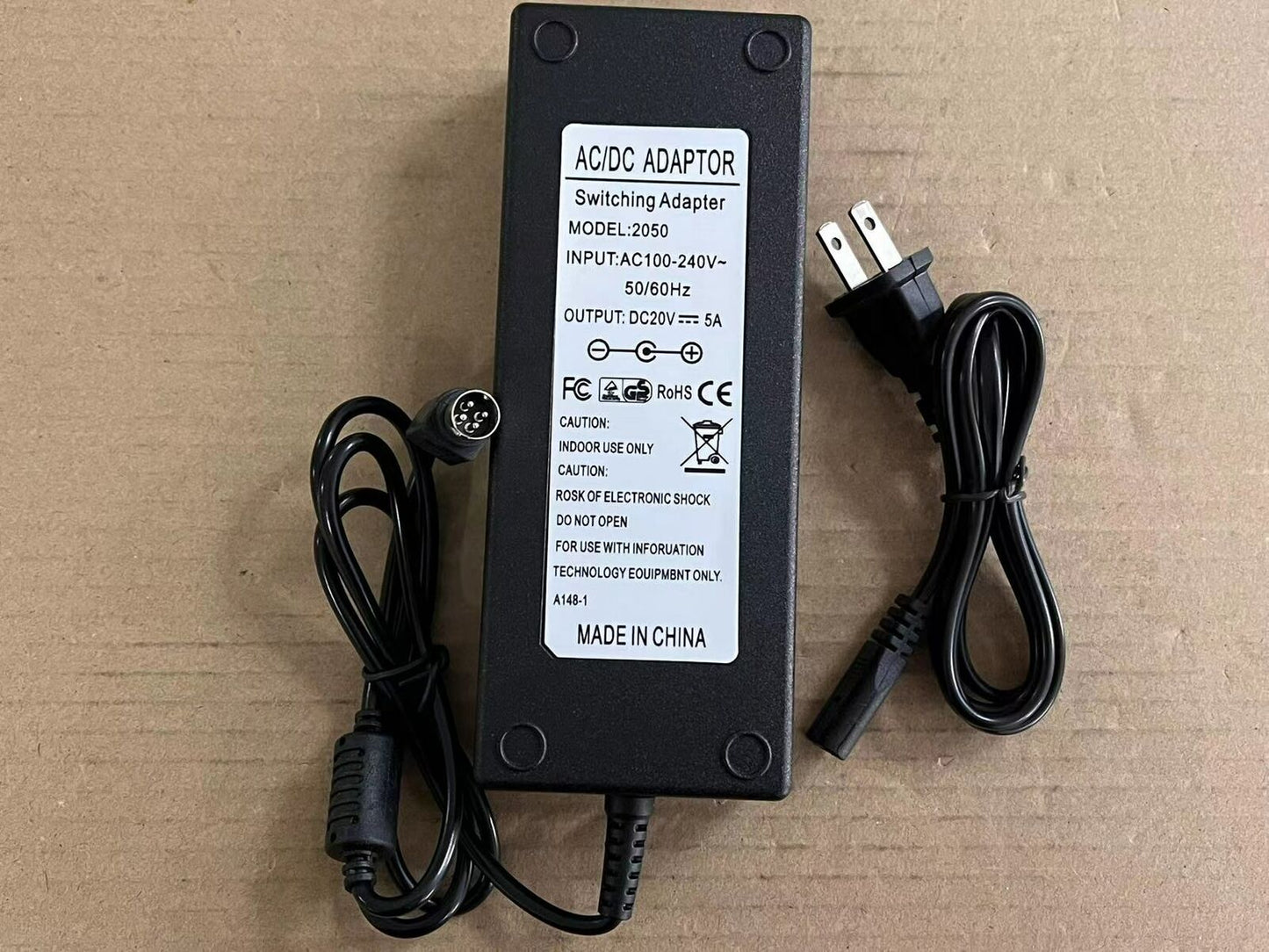 Applicable For GE vivid i Color Ultrasound Charger Adapter TWADP100 4pin US Plug
