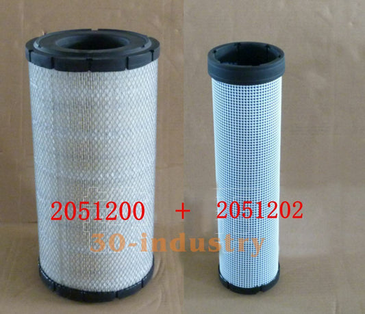 Hummer Air Filter 2051200 + 2051202 - High Performance Replacement - HUMMER